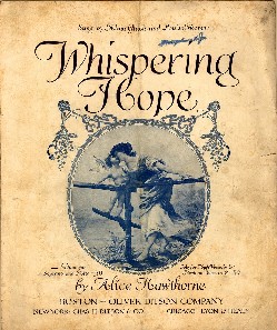 희망의 속삭임(Whispering Hope) 앨범커버