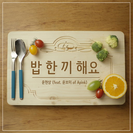 밥 한 끼 해요 (Feat. 윤보미 of Apink) 앨범커버
